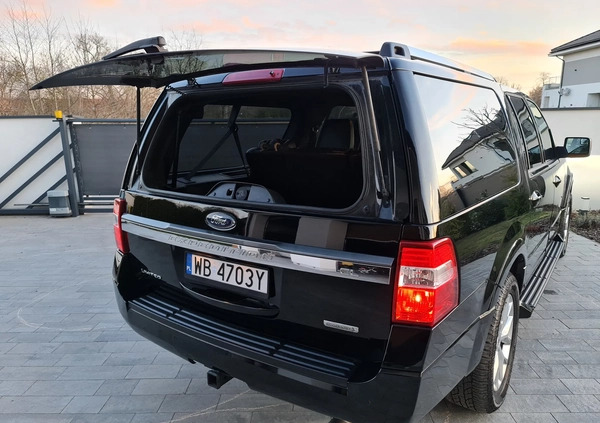 Ford Expedition cena 128900 przebieg: 186000, rok produkcji 2017 z Warszawa małe 667